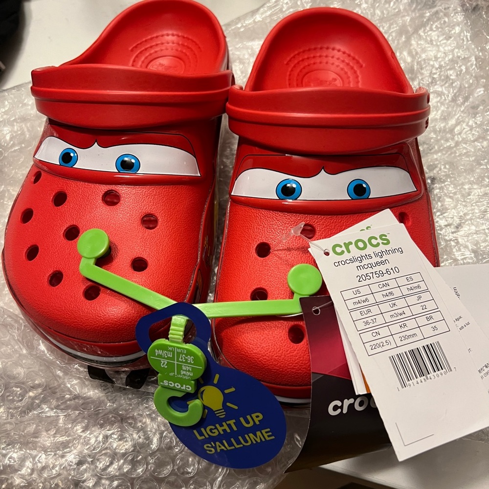 Lightning McQueen Cars Crocs